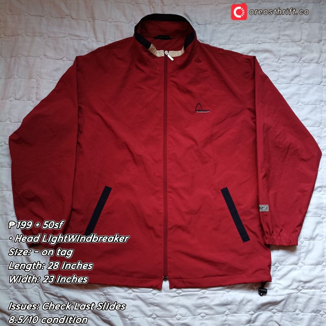 HEAD Retro Sport Windbreaker (Category: Coats, Jackets and Outerwear) located in Santa Cruz. Submitted by oreosthrift.co (Listing ID 1468592128, Image 1). Description: PRELOVED CLOTHING † handpicked & carefully selected quality pieces • affordable prices DM to claim 📩.