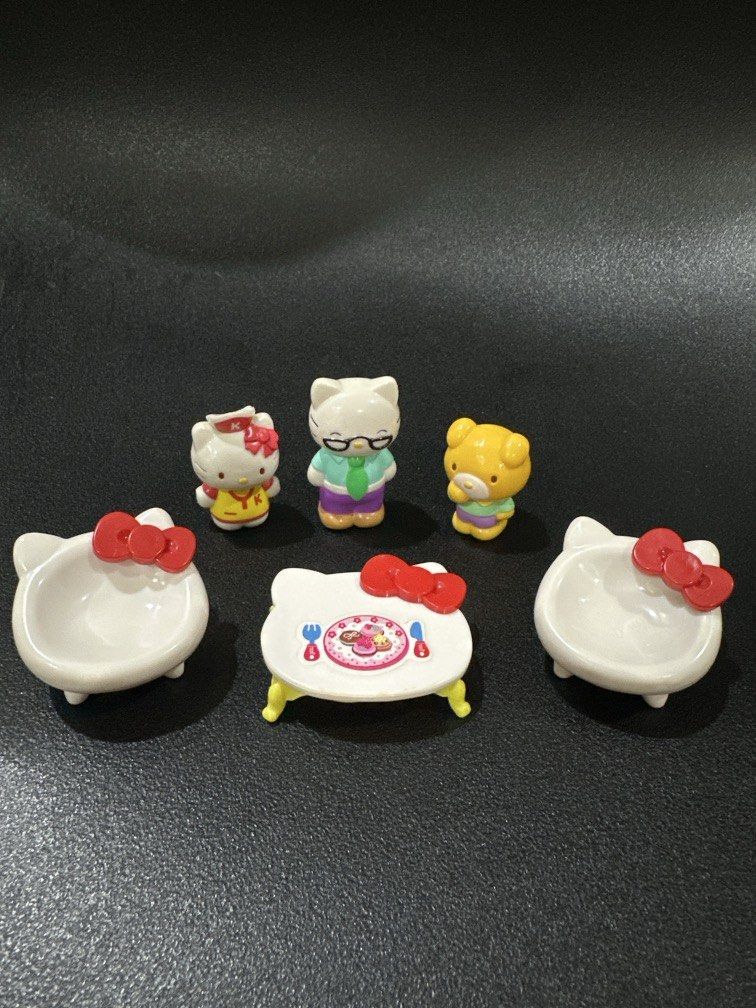 Hello kitty Playset (take all) (Category: Character Goods) located in Manila. Submitted by krystalchewey_ (Listing ID 1468590566, Image 1). Description: Used Actual Photo Posted 680.