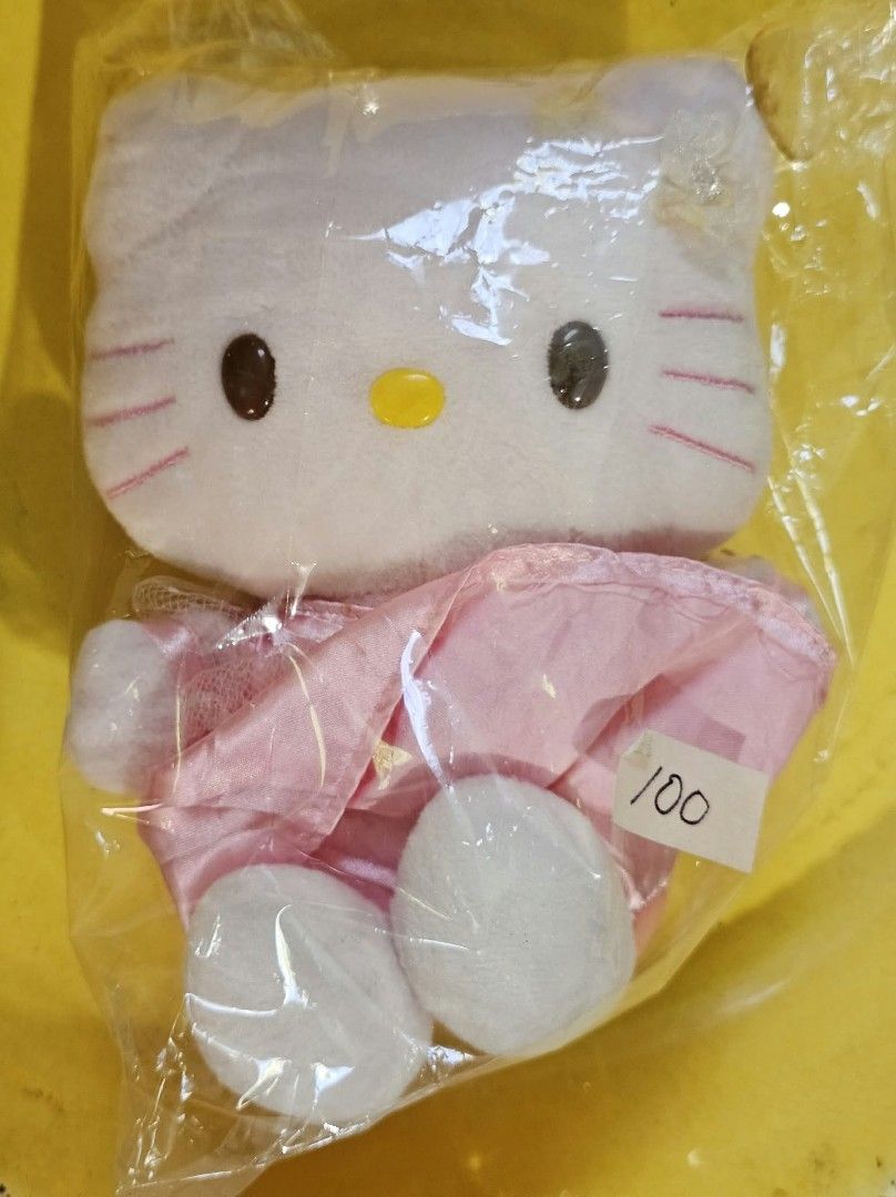 Hello Kitty plushies (Category: Plushies & Soft Toys) located in San Fernando. Submitted by kitkat.astina (Listing ID 1468635686, Image 1). Description: prices posted on each picture new negotiable if take all add sf.