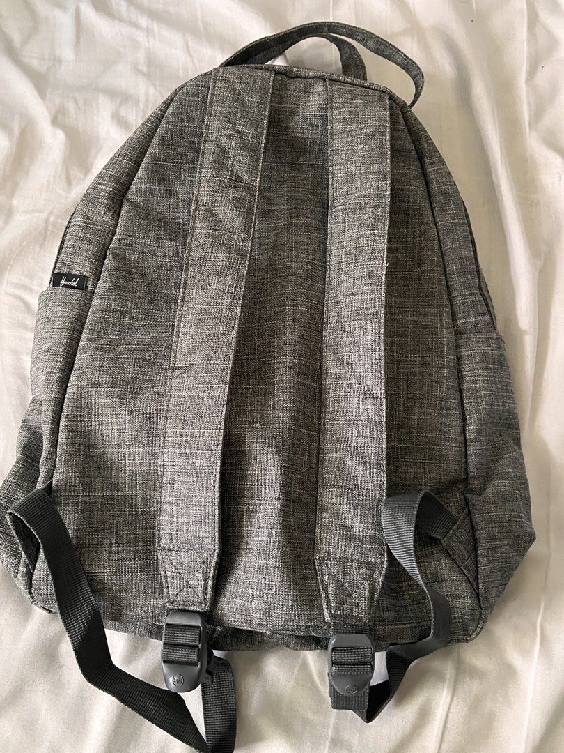 Herschel Supply Co. Grey Backpack (Category: Backpacks) located in Manila. Submitted by youngmoon21 (Listing ID 1468544635, Image 3). Description: Note: buyer will shoulder shipping fee Strictly PAYO only Gcash payment J&T shipping .