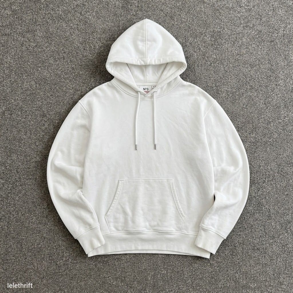 H&M essentials heavy weight pullover hoodie (Category: Coats, Jackets and Outerwear) located in Batangas. Submitted by lelethrift.com (Listing ID 1468523147, Image 2). Description: H&M essentials hoodie Size: Medium excellent to brand new condition No issue, no flaws complete tags pwede sa maselan 10/10 color rate, no yellow stains ready to wear na napa laundry na.