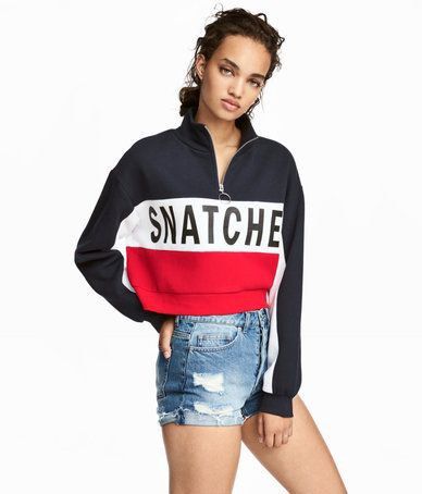 H&M Snatched Zipup Snatched Print Sweater (Category: Coats, Jackets and Outerwear) located in Binan City. Submitted by myprelovedhaul (Listing ID 1468522056, Image 2). Description: - fits xs to medium - no when worn photos! - last price posted! - please message only if sure buyer! - limited replies only. - Available unless mark as sold. - Ship via j&t or lalamove for same day. -Mode of payment: Gcash 📍Biñan Laguna .