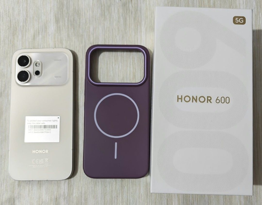 Honor 600 5G (Category: Android Others) located in Manila. Submitted by angelinne28 (Listing ID 1468584539, Image 1). Description: 💜📱 RUSH SALE! HONOR 600 5G 📱💜 ✨ SELLING PRICE: ₱21,000 ONLY! ✨ Original price: ₱33,000 🔥 ₱12,000 SAVINGS! 🔥 Looking for a phone na sulit at almost brand new? Baka ito na ang hinahanap mo! 😍 ✅ 2 months used only ✅ 12GB RAM + 256GB ROM ✅ Snapdragon 7 Gen 4 ✅ 7000mAh battery ✅ 5G capable ✅ Makinis at alagang-alaga