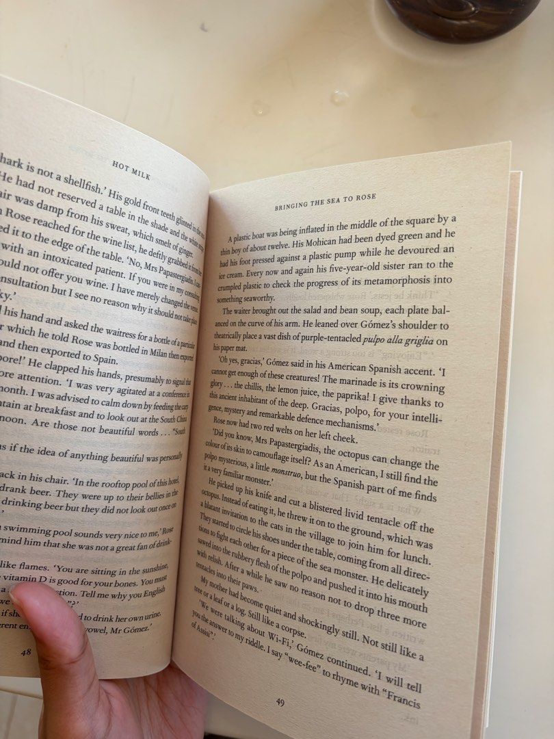 Hot Milk by Deborah Levy Paperback (Category: Storybooks) located in Cebu City. Submitted by gwyiener (Listing ID 1468539815, Image 3). Description: - Title: Hot Milk by Deborah Levy - Publisher: Penguin Fiction (Paperback) - Accolades: Shortlisted for the Man Booker Prize 2016 & Goldsmiths Prize 2016 - Condition: Clean pages with minimal cover shelf wear - Genre: Contemporary fiction.