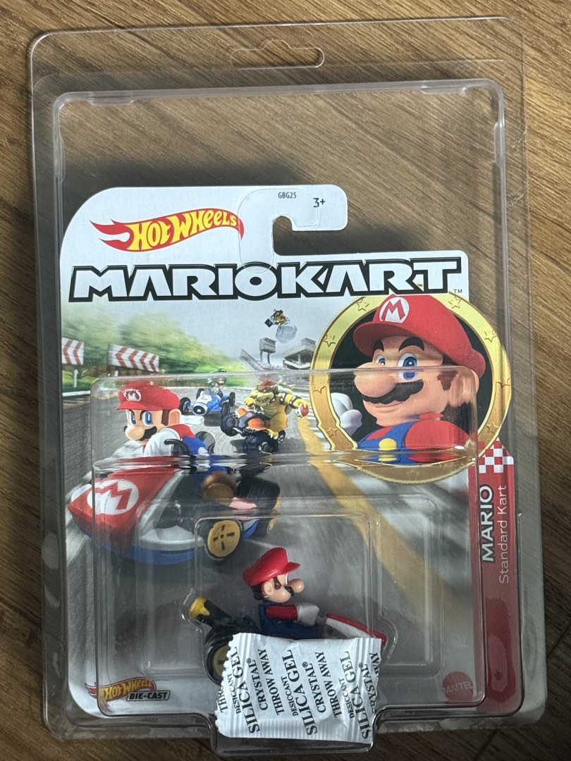 Ear Model Cast Hot Wheels Mario Kart Mario Standard Kart Die-Cast, Toys & Collectibles ...