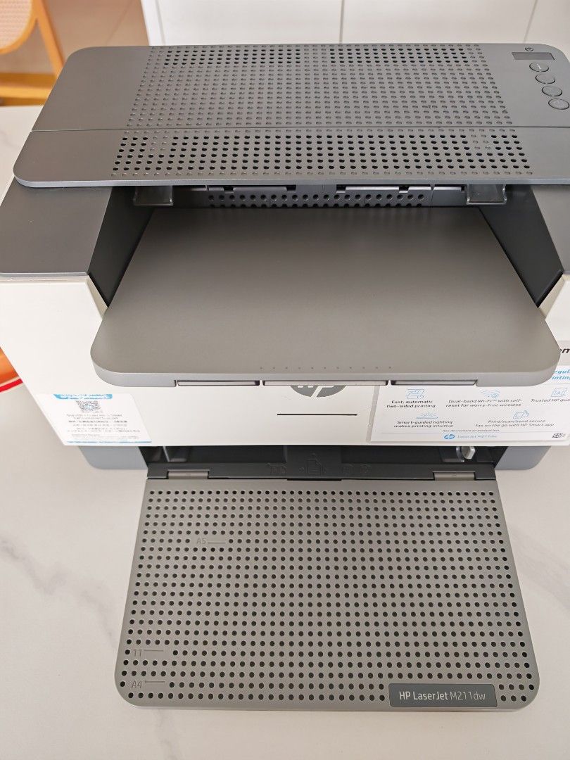 HP M211dw Monochrome Laser Printer+new toner, Computers & Tech ...