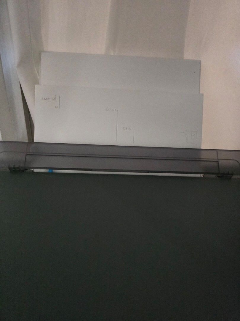 HP Smart Tank 210 All-in-One Printer (Category: Printers, Scanners & Copiers) located in Quezon City. Submitted by bon00 (Listing ID 1468562763, Image 3). Description: - Model: HP Smart Tank 210 (White and Dark Grey) - Ink System: Continuous ink tank with front-visible CMYK slots - Design: Compact footprint with paper tray supporting up to 8.5x11 inch paper - Control Panel: Easy-to-use digital display on top - Ideal For: Home offices and school w