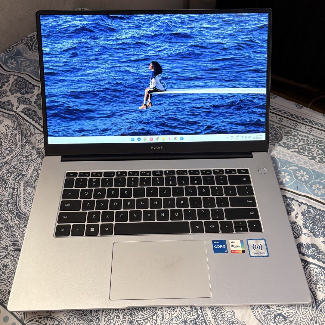 Huawei Laptop Intel Core i5 (Category: Laptops & Notebooks) located in Cavite. Submitted by second.thought (Listing ID 1468501632, Image 3). Description: ‼️FOR SALE‼️ Huawei MateBook D15 📌SPECS:📌 Processor: 11th Gen Intel(R) Core(TM) i5-1155G7 @ 2.50GHz (2.50 GHz) Installed RAM: 16.0 GB Graphics card: Intel(R) Iris(R) Xe Graphics (128 MB) Storage: 512GB System Type: 64-bit operating system, x64-based processor RFS: hindi na nagagamit masyado si