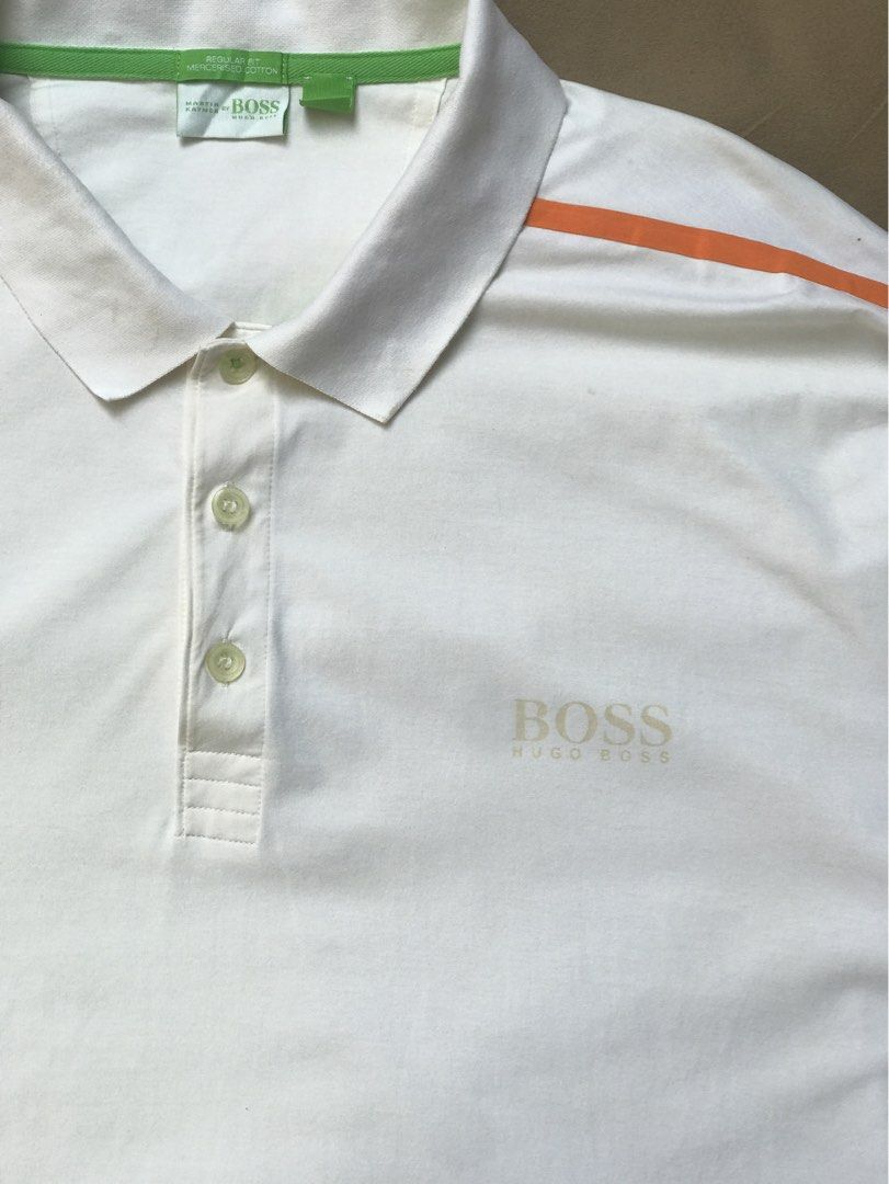 Hugo boss (Category: Tshirts & Polo Shirts ) located in Alicia. Submitted by aljaber43 (Listing ID 1468571667, Image 3). Description: Excellent condition Good as new No hidden issue .