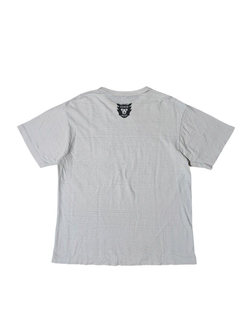 HUMAN MADE DRYALLS BURGER TEE (Category: Tshirts & Polo Shirts ) located in Iloilo. Submitted by gooddimes (Listing ID 1468690964, Image 2). Description: Human Made Dryalls Burger Tee Authentic Fresh from bale Size on tag: Large Dimes: 22x28L Issue/s: Minimal lints Color rate: 9.5/10 Good condition ₱2,200 +Shipping fee Reminders: - All items are thrifted, please manage your expectations - Color may vary due to lighting - Please wash before using 