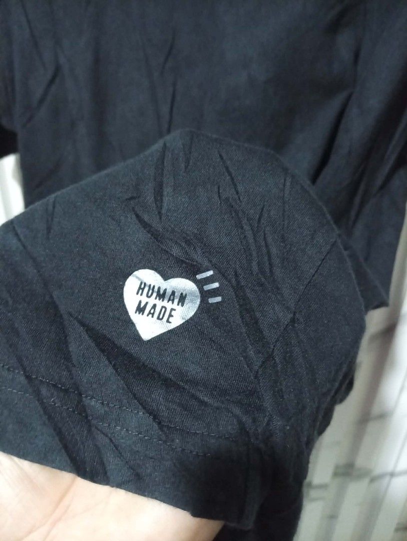 Human Made Mens plain shirt ( Authentic ) (Category: Tshirts & Polo Shirts ) located in Barotac Nuevo. Submitted by john.pritz (Listing ID 1468630434, Image 3). Description: Human Made Mens Plain shirt ( Authentic ) Like new condi no issue Width 21 Length 28.