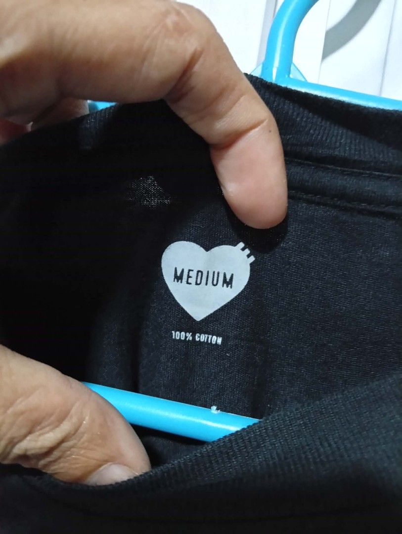 Human Made Mens plain shirt ( Authentic ) (Category: Tshirts & Polo Shirts ) located in Barotac Nuevo. Submitted by john.pritz (Listing ID 1468630434, Image 2). Description: Human Made Mens Plain shirt ( Authentic ) Like new condi no issue Width 21 Length 28.