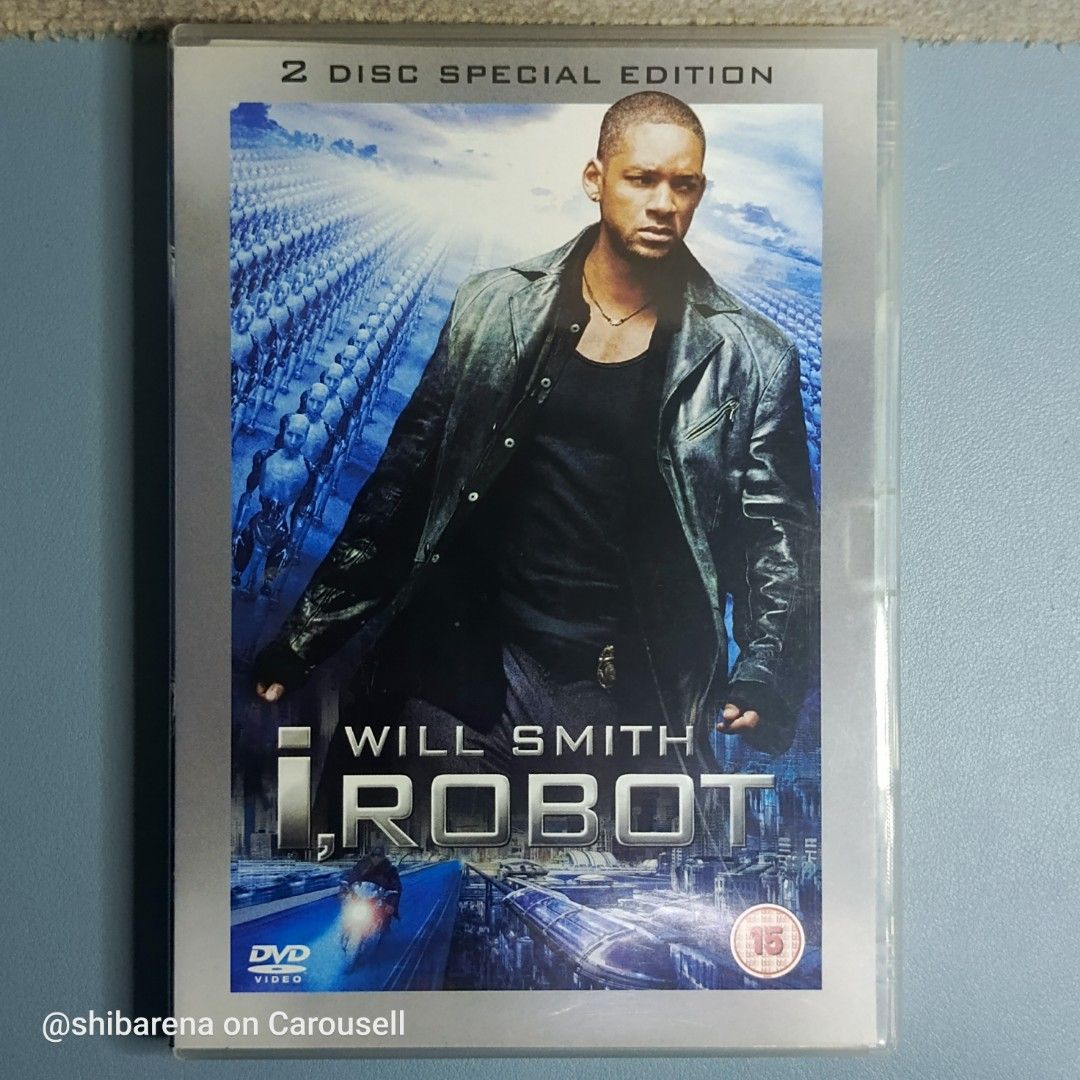 I, Robot 2 Disc Special Edition DVD - Region 2 PAL (Category: CDs & DVDs) located in Cebu City. Submitted by shibarena (Listing ID 1468615039, Image 1). Description: - I, Robot 2 Disc Special Edition DVD - Region 2 PAL (Pre-owned) -Starring Will Smith ⚠️ Please ensure your DVD player supports Region 2 (PAL) before purchase..