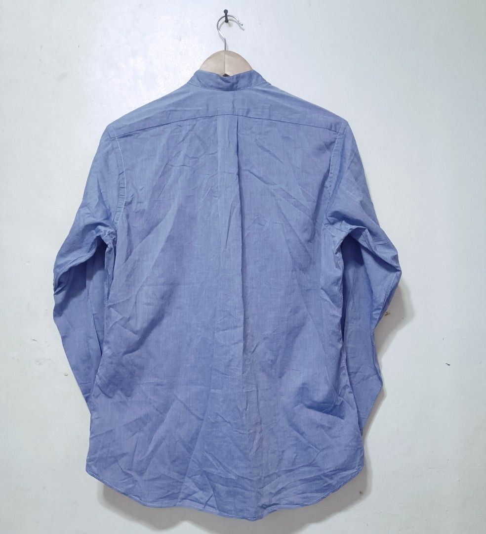 Individualized band collar linen shirt Ls (Category: Activewear) located in Muntinlupa City. Submitted by kamiseta01 (Listing ID 1468629637, Image 3). Description: authentic individualized band collar linen shirt Ls medium made in USA 💯 Percent cotton fabric excellent condition.
