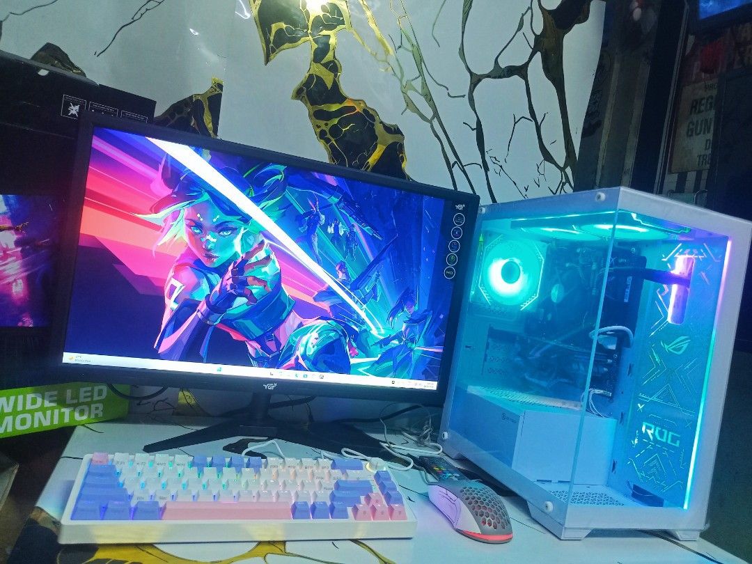Intel Core i7 9th Gen Gaming PC Complete Set (Category: Desktops) located in Manila. Submitted by marksantos_19 (Listing ID 1468655789, Image 2). Description: ‼️FOR SALE INTEL CORE I7-9TH GEN GAMING PC ‼️ ❣️ASUS INTEL CORE I7- 9TH GEN WITH YGT 24 INCHES LED WIDE MONITOR❣️ 🔥17,999 PESOS ONLY 🔥 🔥16,999 SYSTEM UNIT ONLY 🔥 ✅INTEL CORE I7-9700 PROCESSOR ✅ASUS H310M MOTHERBOARD ✅16GB RAM DDR4 ✅120GB SSD SATA ✅1000 GB HDD ✅ASUS GT1030 2GB DDR5 VIDEO