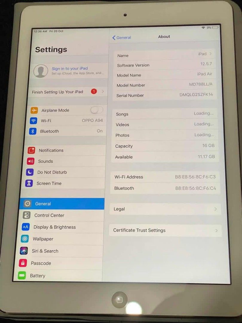 Ipad Air Gen 16 Gb (Category: iPad) located in Tuguegarao City. Submitted by arianejaylord_888 (Listing ID 1468585634, Image 2). Description: .