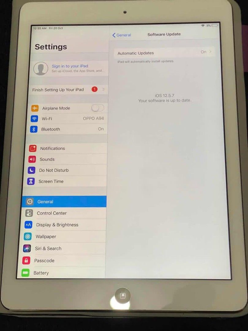 Ipad Air Gen 16 Gb (Category: iPad) located in Tuguegarao City. Submitted by arianejaylord_888 (Listing ID 1468585634, Image 3). Description: .