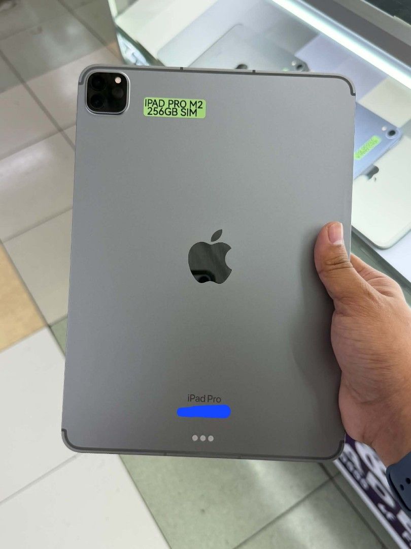 Ipad Pro M2 11' 256gb Cellular No issue (Category: iPad) located in San Juan City. Submitted by keannagadgetph (Listing ID 1468506609, Image 1). Description: Available for today's. Ipad Pro M2 2022 11' 256gb Good bh Cellular 95% Makinis Charger only Ntc approved Accepting swap / Trade in / installment / walk in For fast transaction 09777177470 look for alyanna Fb page : javeds gadget shop.