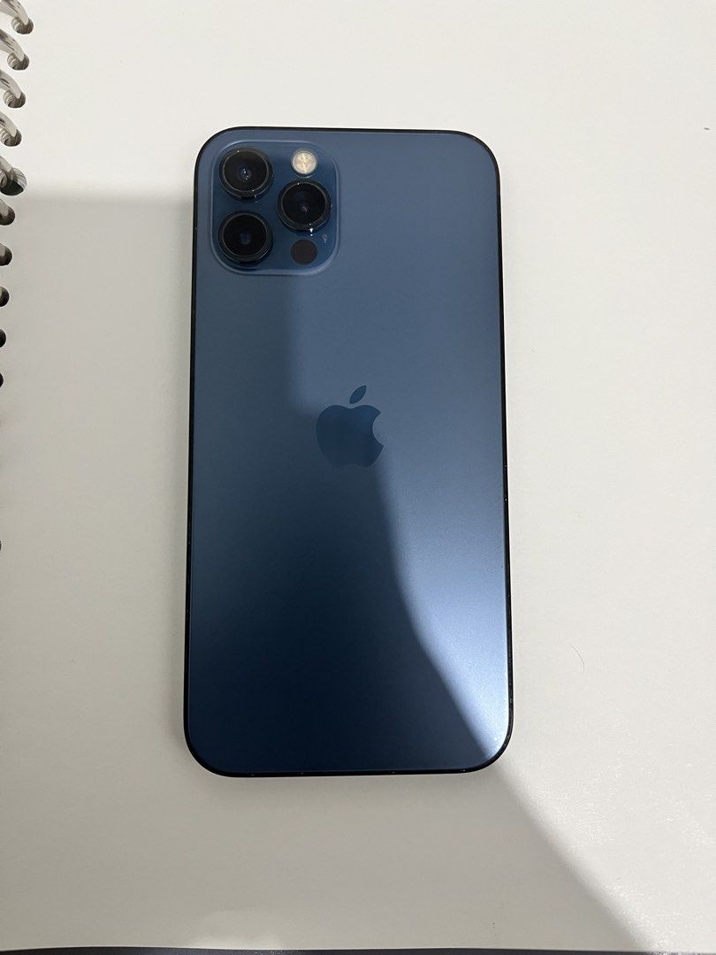 iPhone 12 Pro (Category: iPhone 12 Series) located in Davao. Submitted by zylwynalejoo (Listing ID 1468598288, Image 2). Description: FS: iPhone 12 Pro Pacific Blue iOS 27.0.1 AA (UAE) Variant 83% Battery Health Minor scuffs & scratches Works on any SIM Bare Unit Only ⚠️ Replaced Battery (by an authorized repair shop) ❌ Face ID NOT WORKING 📍Davao City (meetup only) RFS: need cash.