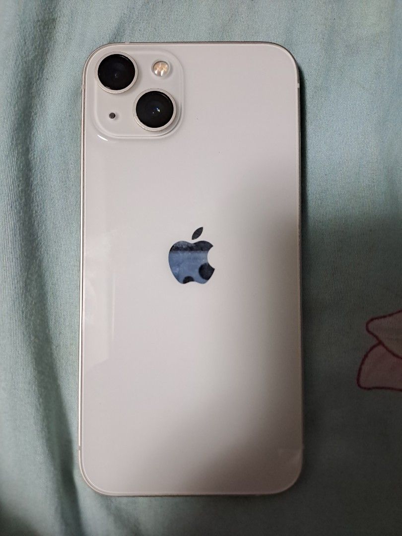 Iphone 13 Starlight (Category: iPhone 13 Series) located in Iloilo. Submitted by lennox_finds (Listing ID 1468620736, Image 2). Description: Iphone 13 starlight All working!!! 128gb 85% batt health True tone✅️ Face id✅️ No history of repair!.