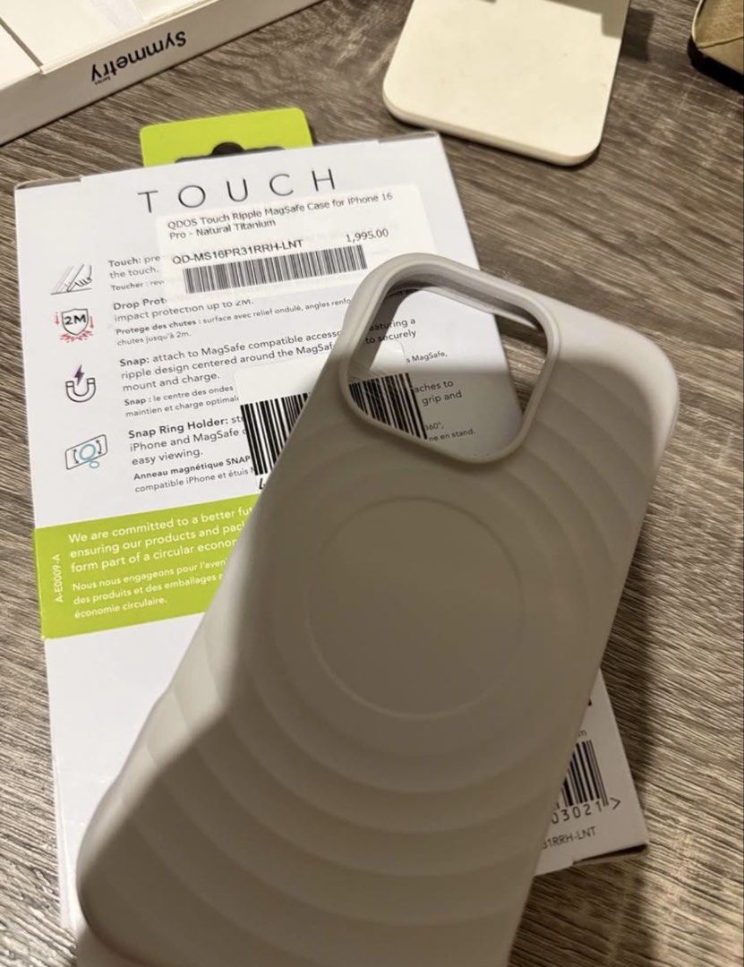 Iphone 16 pro case magsafe ready (Category: Cases & Sleeves) located in Quezon City. Submitted by hellokathy2026 (Listing ID 1468672065, Image 2). Description: Selling my Magsafe case for iPhone 16 Pro Original - purchased in Powermac Grenbelt 3.