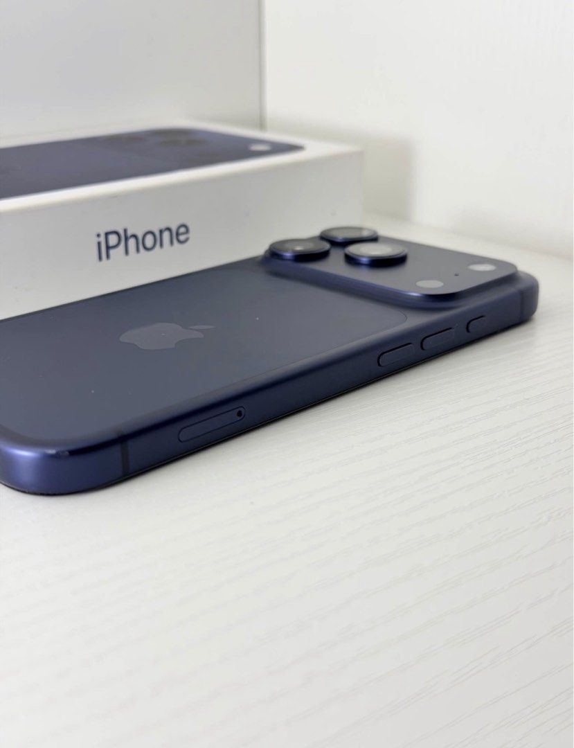 Iphone 17 pro 256gb! (Category: iPhone 17 Series) located in Manila. Submitted by raymart_agustin (Listing ID 1468695080, Image 1). Description: Hi since di napo sya nagagamit and aalis na po sa bansa i’ll try to sell my phone. Please wag na po sanang baratin. iPhone 17 Pro - Deep Blue • 256GB • Factory Unlocked | No Sim Restrictions • NTC Approved | Local Purchased • Physical SIM and E-SIM ready • 95% Battery Health | 255 CC • Under warranty unt