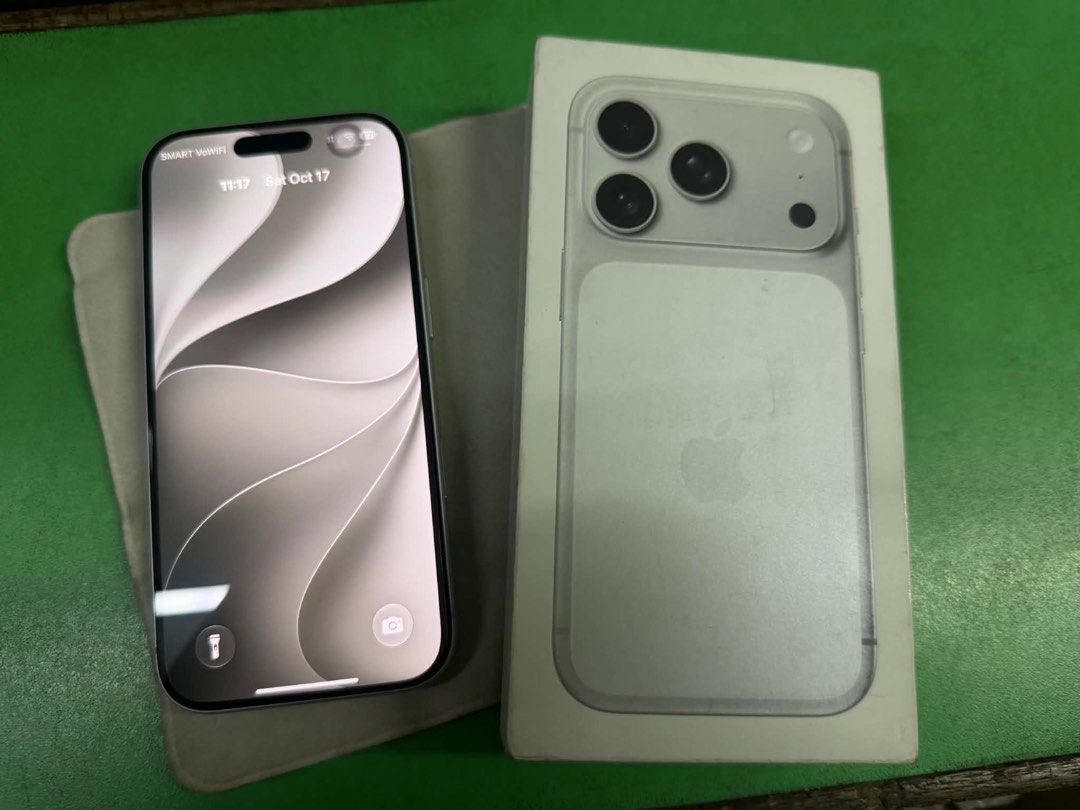 iPhone 17 Pro 512Gb (Category: iPhone 17 Series) located in Manila. Submitted by mark021210 (Listing ID 1468569081, Image 1). Description: iphone 17 pro 512gb factory unlock us variant complete set 3 CC 100BH Until July 2027 warranty.