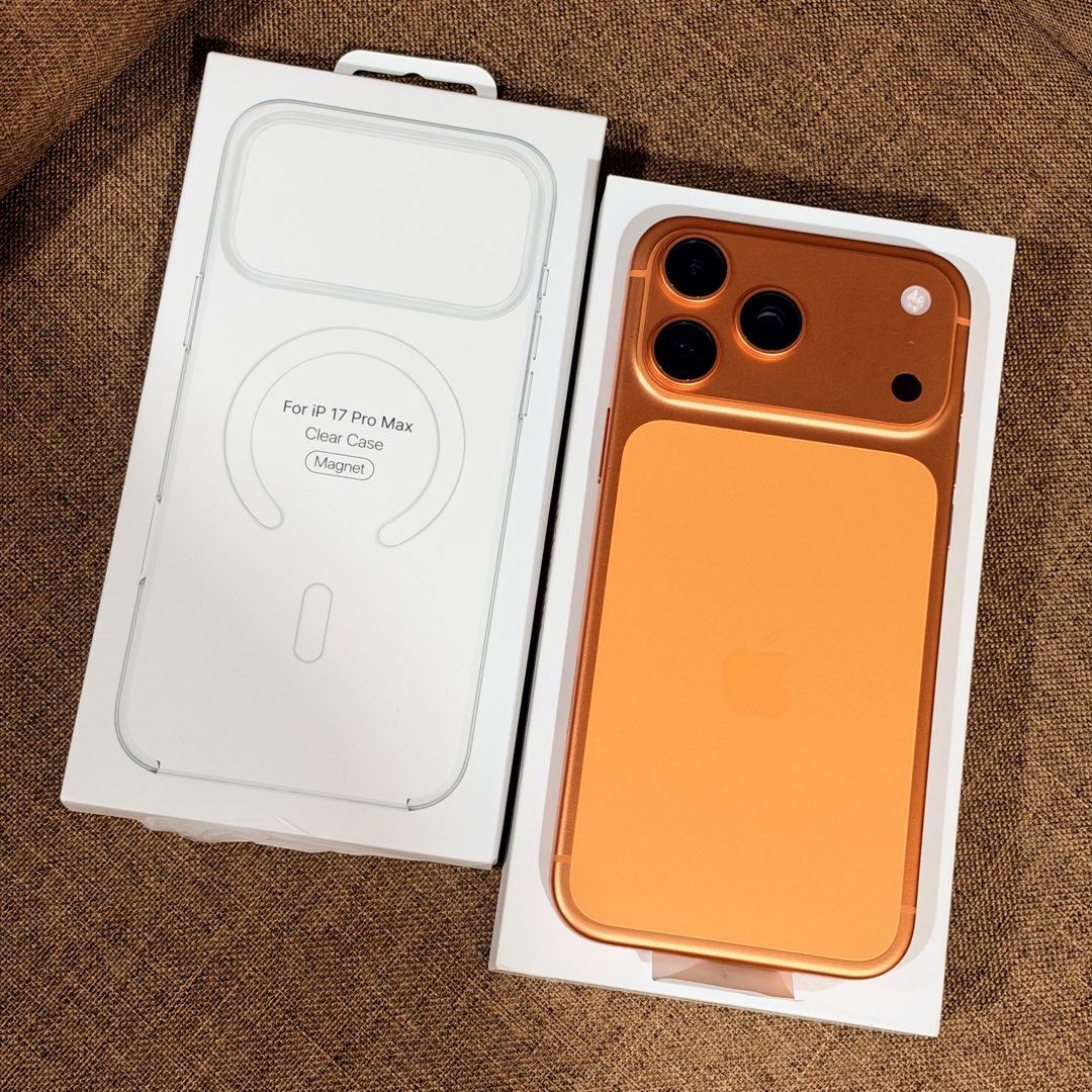 iPhone 17 Pro Max 512gb (Category: iPhone 17 Series) located in Cainta. Submitted by skylove.ph (Listing ID 1468616823, Image 2). Description: For Sale 📱 iPhone 17 Pro Max 512GB – Cosmic Orange 🧡 * Global unit (Dual eSIM) * Not yet activated * Opened for checking only * Tempered glass installed * Unlimited checking upon meet-up Slightly negotiable. Sure buyers only. DM me!.