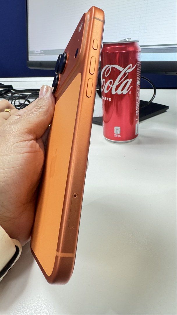 iPhone 17 Pro Max Cosmic Orange 256GB (Category: iPhone 17 Series) located in Quezon City. Submitted by ssingel (Listing ID 1468575669, Image 3). Description: Selling my iPhone 17 ProMax 256 GB Cosmic Orange With original box and charging cable and papers 96% battery health Smooth. Case with tempered glass and camera lens protector since day 1. Bought from Beyond the Box RFS: Upgrade Lowballers will not be accommodated.