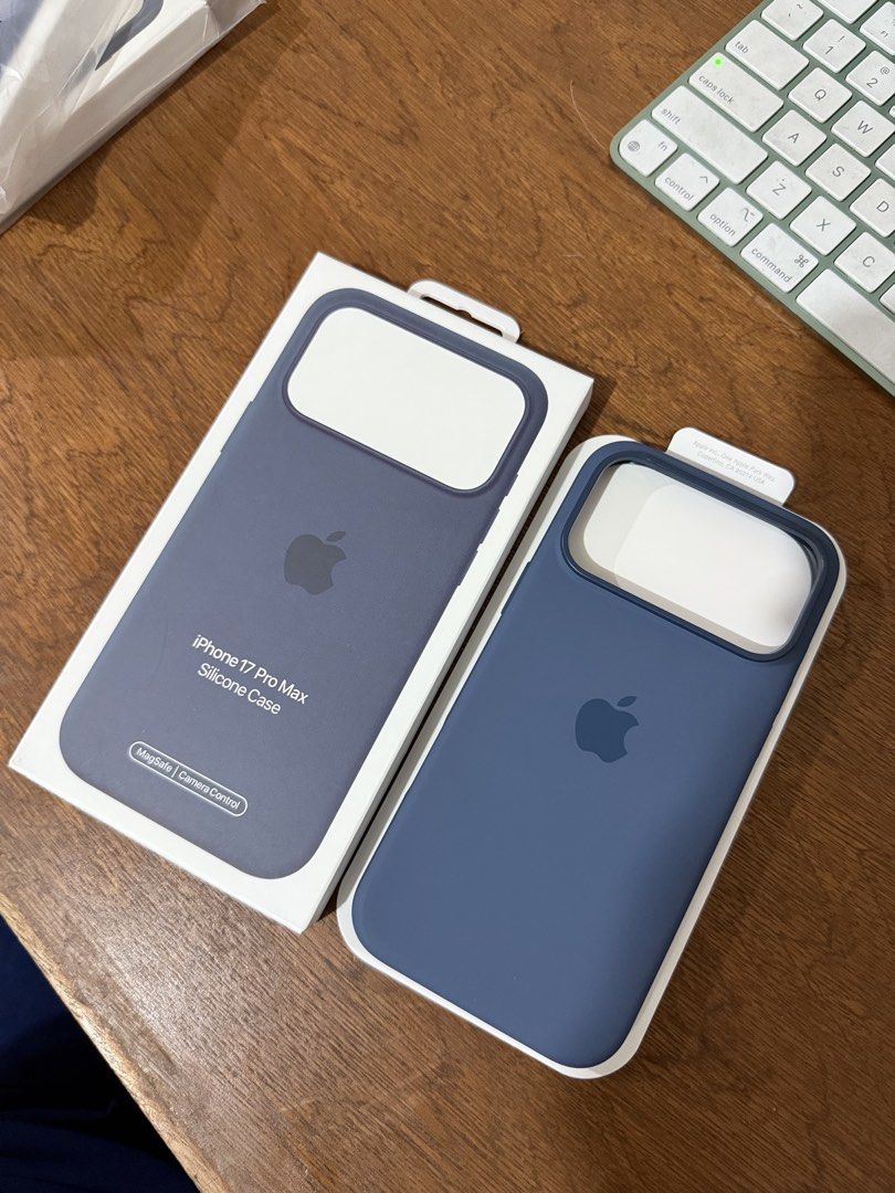 iPhone 17 Pro Max / 18 Pro Max Silicone MagSafe Case Cover [Blue] (Category: Cases & Sleeves) located in Manila. Submitted by razelysonn (Listing ID 1468559234, Image 1). Description: Tempered also available .