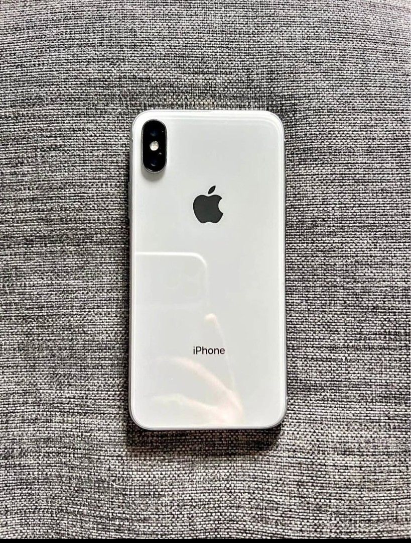 Iphone x (Category: iPhone X Series) located in Quezon City. Submitted by jhayjaz08 (Listing ID 1468578347, Image 3). Description: Iphone X rush unit only smooth 100 %batt health very good condition no face id 4k only rush.