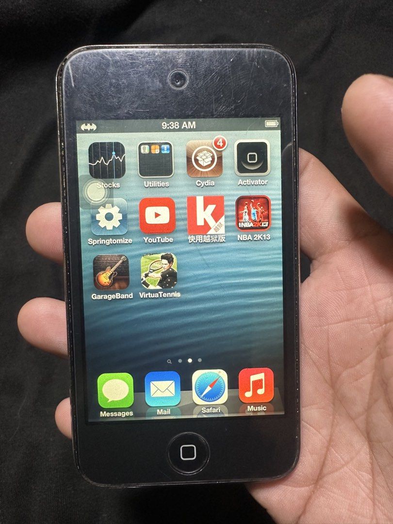 iPod Touch 4th Gen 8GB (Category: Portable Music Players) located in Manila. Submitted by raymartpalomar (Listing ID 1468511775, Image 2). Description: Loc-Katuparan Vitas Tondo 14hrs Playing Music Bible Verse na Tagalog un nakalagay sa Songs issue-Home Button may assistive touch nmn .