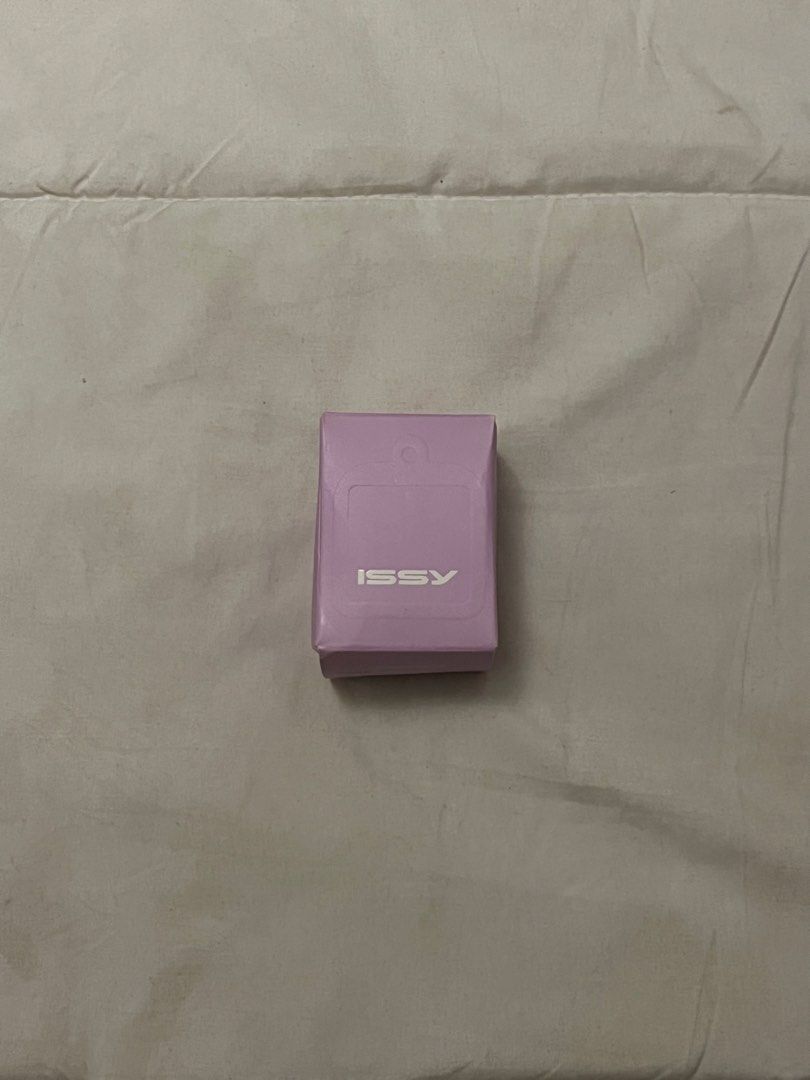Issy Creme Flush Stick Holder Keychain (Category: Makeup) located in Manila. Submitted by beautyarchives (Listing ID 1468561749, Image 1). Description: issy limited edition keychain a cute and practical accessory for your everyday essentials • color: pastel purple • compact size that fits your issy creme flush and juice stick • easy to clip onto bags, keys, or lanyards • includes a metal carabiner ring • perfect for turning your issy creme flush 