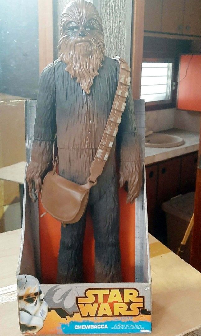 Jakks Pacific Star Wars Big Figs Action Figures (Category: Action & Battle Toys) located in Liloan. Submitted by angelyneroberts_171329 (Listing ID 1468557052, Image 1). Description: FOR SALE Jakks Pacific Star Wars Big Figs Action Figures DESCRIPTION : - 2014 Star Wars Chewbacca 20 inches (approx. 50 cm) tall action figure. - 2016 Star Wars Jyn Erso from Rogue One: A Star Wars Story, 18 inches (approx. 45–46 cm) tall action figure. - 2015 Captai