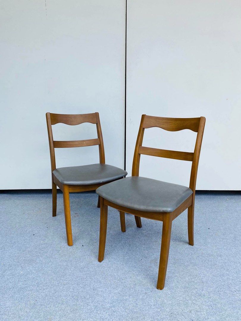 “JAPAN SURPLUS” 2PCS DINING CHAIRS “OTSUKA” BRAND (Category: Chairs) located in Bulacan. Submitted by monmon555 (Listing ID 1468674412, Image 2). Description: “JAPAN SURPLUS” 2PCS DINING CHAIRS “OTSUKA” BRAND SIZE: 17L” x 18W” x 17Sh” x 30H” inches (AS-IS ITEM) IN GOOD CONDITION.