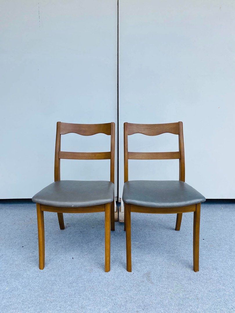 “JAPAN SURPLUS” 2PCS DINING CHAIRS “OTSUKA” BRAND (Category: Chairs) located in Bulacan. Submitted by monmon555 (Listing ID 1468674412, Image 1). Description: “JAPAN SURPLUS” 2PCS DINING CHAIRS “OTSUKA” BRAND SIZE: 17L” x 18W” x 17Sh” x 30H” inches (AS-IS ITEM) IN GOOD CONDITION.