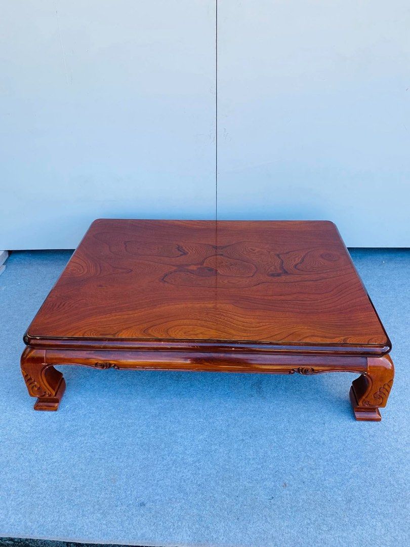 “JAPAN SURPLUS” JAPANESE TABLE / TATAMI TABLE (Category: Tables & Sets) located in Bulacan. Submitted by monmon555 (Listing ID 1468674847, Image 2). Description: “JAPAN SURPLUS” JAPANESE TABLE / TATAMI TABLE SIZE: 48L” x 35W” x 14H” inches (AS-IS ITEM) IN GOOD CONDITION.