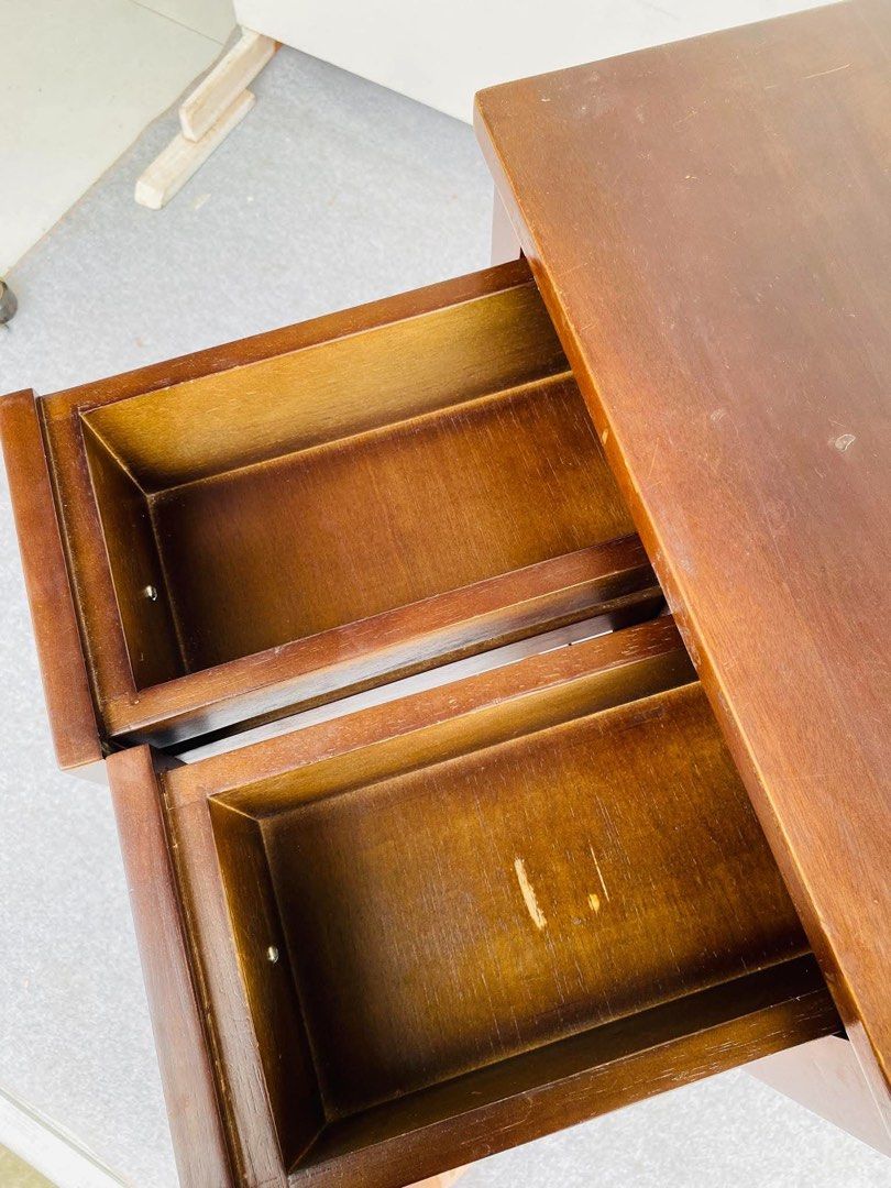 “JAPAN SURPLUS” SMALL CONSOLE TABLE (Category: Tables & Sets) located in Bulacan. Submitted by monmon555 (Listing ID 1468675669, Image 2). Description: “JAPAN SURPLUS” SMALL CONSOLE TABLE SIZE: 18L” x 16W” x 34H” inches (AS-IS ITEM) IN GOOD CONDITION.