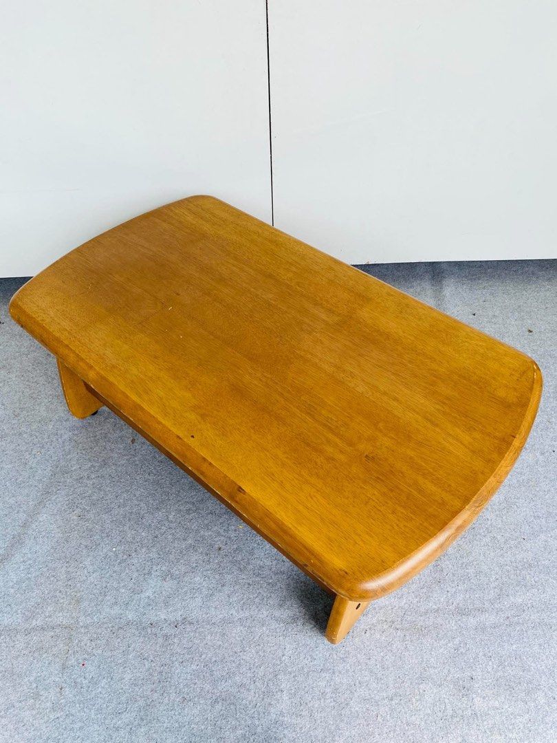 “JAPAN SURPLUS” SOLID WOOD CENTER TABLE (Category: Tables & Sets) located in Bulacan. Submitted by monmon555 (Listing ID 1468676790, Image 1). Description: “JAPAN SURPLUS” SOLID WOOD CENTER TABLE SIZE: 40L” x 23W” x 17H” inches (AS-IS ITEM) IN GOOD CONDITION.