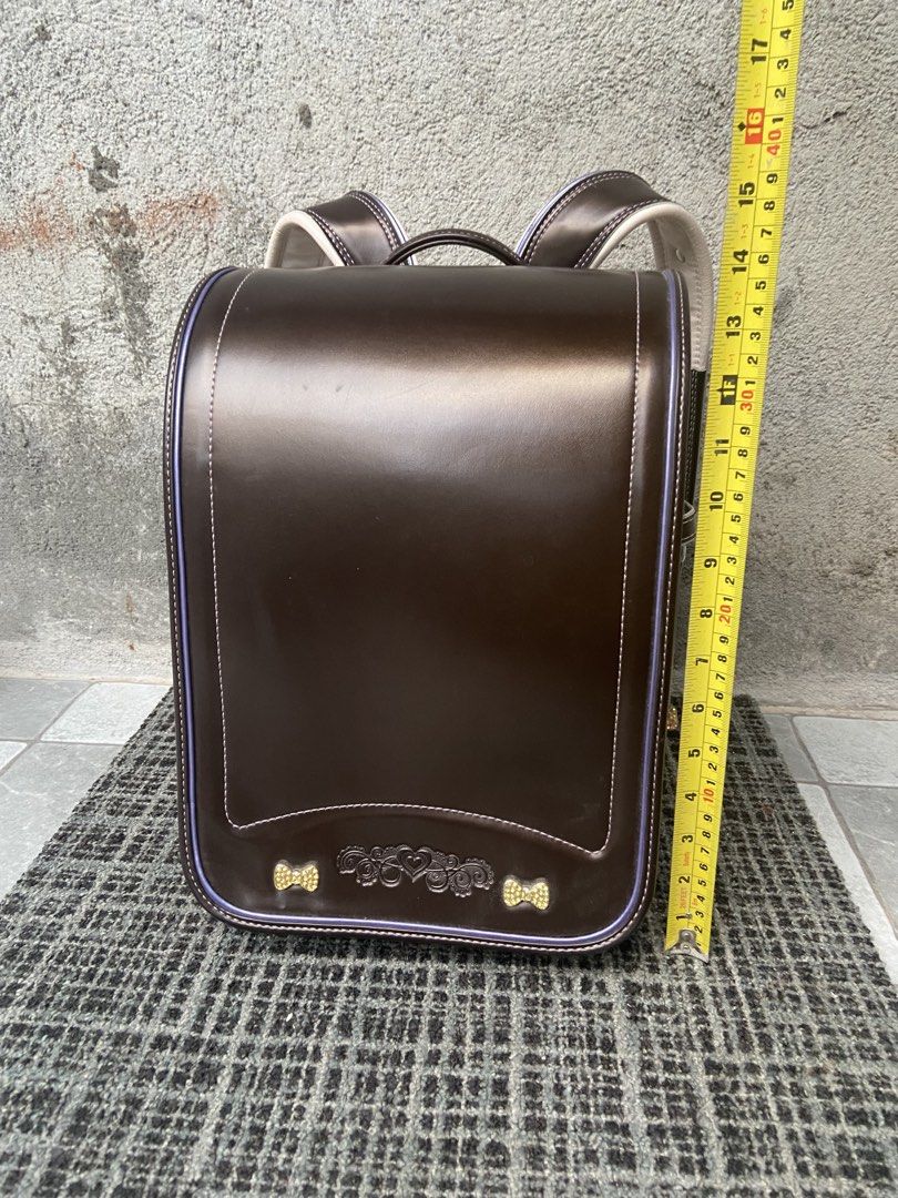 Japanese randoseru school backpack (Category: Golf) located in San Pedro. Submitted by trisheljas_japansurplus (Listing ID 1468636013, Image 1). Description: 📍For Sale📍 Japanese randoseru school backpack School bag pack Location 📍Filinvest home brgy. Bagong silang Silang san Pedro laguna📍.