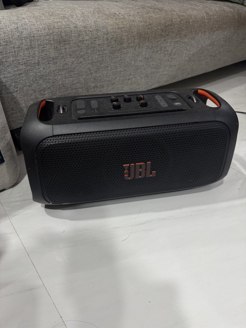 JBL PartyBox 100 Portable Bluetooth Speaker (Category: Soundbars, Speakers & Amplifiers) located in Macabebe. Submitted by kurtconcepcion18 (Listing ID 1468682907, Image 2). Description: JBL PARTYBOX OTG ESSENTIAL With original charger Slightly used Wala pang 1 year No issue Test all you can Bought if from S&R 14k Slightly nego Rfs: Upgrade to new JBL partybox Malolos Bulacan .