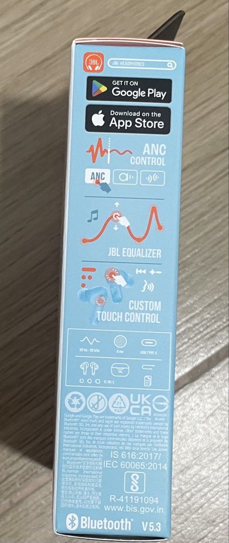 JBL Wave Beam 2 True Wireless Earbuds (Category: Earphones) located in Quezon City. Submitted by gamzkie1 (Listing ID 1468523467, Image 3). Description: - Item: JBL Wave Beam 2 Wireless Earbuds - Color: Blue - Condition: Brand New, Sealed Box - Active Noise Cancelling & Smart Ambient - 4-mic technology for crisp calls - Up to 40 hours total battery life with fast charge - IP54 water and dust resistant - Bluetooth 5.3 with multipoint pairing - Tou