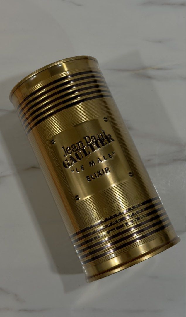 Jean Paul Gaultier “Le Male” Elixir (125 ml Parfum) (Category: Fragrance & Deodorants) located in Pasig City. Submitted by ernestoonte (Listing ID 1468553534, Image 2). Description: - Jean Paul Gaultier “Le Male” Elixir - 125ml Parfum - Brand new, unopened, factory-sealed - SRP: ₱9,500.