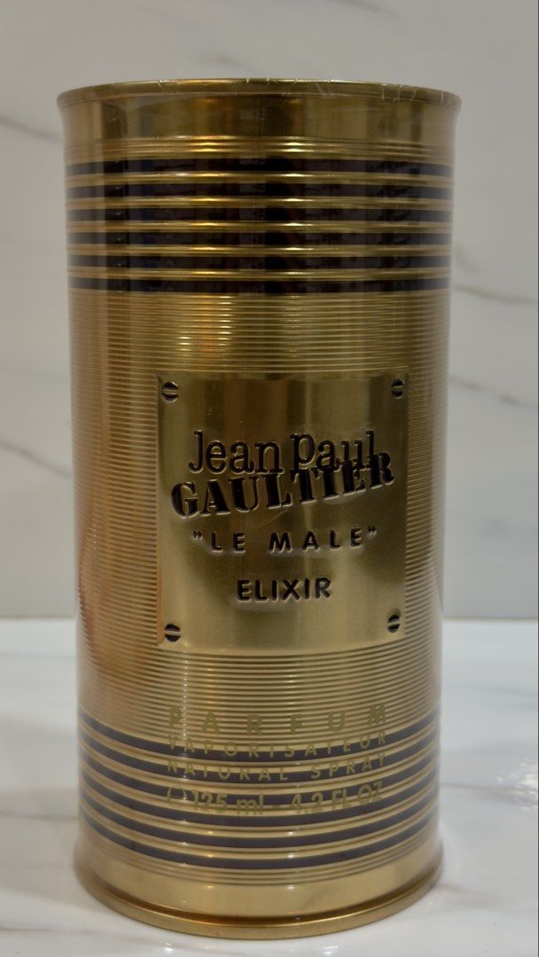 Jean Paul Gaultier “Le Male” Elixir (125 ml Parfum) (Category: Fragrance & Deodorants) located in Pasig City. Submitted by ernestoonte (Listing ID 1468553534, Image 3). Description: - Jean Paul Gaultier “Le Male” Elixir - 125ml Parfum - Brand new, unopened, factory-sealed - SRP: ₱9,500.