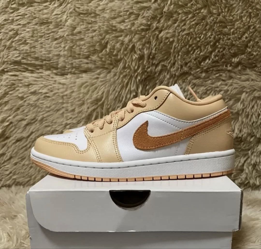 Jordan Low Sunset Glow (Category: Sneakers) located in Manila. Submitted by declutter_time25 (Listing ID 1468579767, Image 1). Description: Bought in italy.