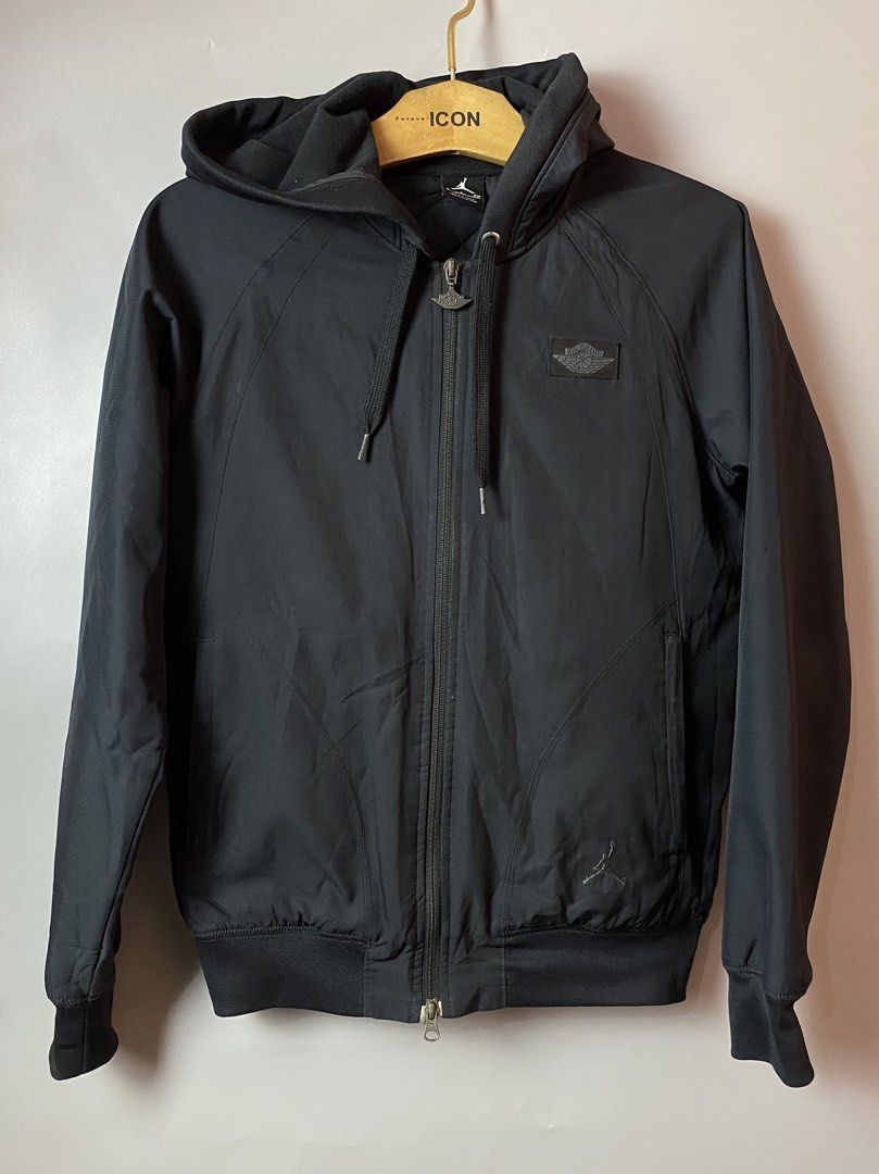 Jordan Quilted Jacket (Category: Coats, Jackets and Outerwear) located in Quezon City. Submitted by loloyz123 (Listing ID 1468678107, Image 1). Description: Jordan Quilted Jacket Condition: Very good Color rate: 10/10 Color: Black/ Nylon Size: small L: 26 W: 20 inches.