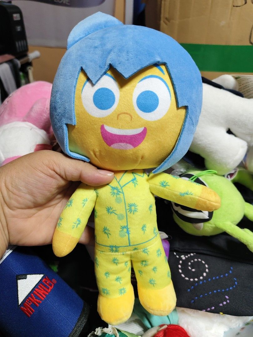 Joy Pajama Version Inside out (Category: Plushies & Soft Toys) located in Baguio. Submitted by syakniseph1105 (Listing ID 1468709439, Image 1). Description: Joy pajama version Disney Pixar inside out 2 new with Paper tag.