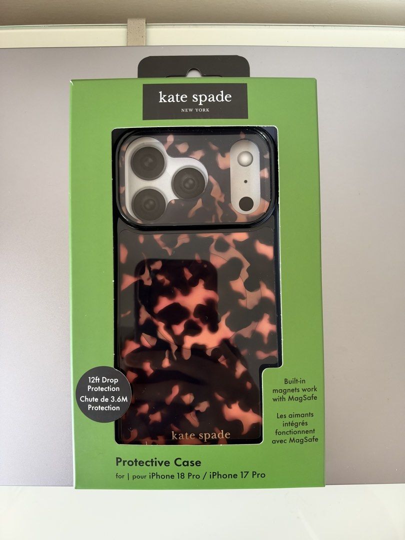 Kate spade Leopard Case for 17/18 Pro (Category: Cases & Sleeves) located in Pasig City. Submitted by lavenice (Listing ID 1468523691, Image 3). Description: Brand new and purchased from The Loop (receipt still available) No issue Selling for ₱2,000 only Location: Pasig City Can do same day delivery! Tia.