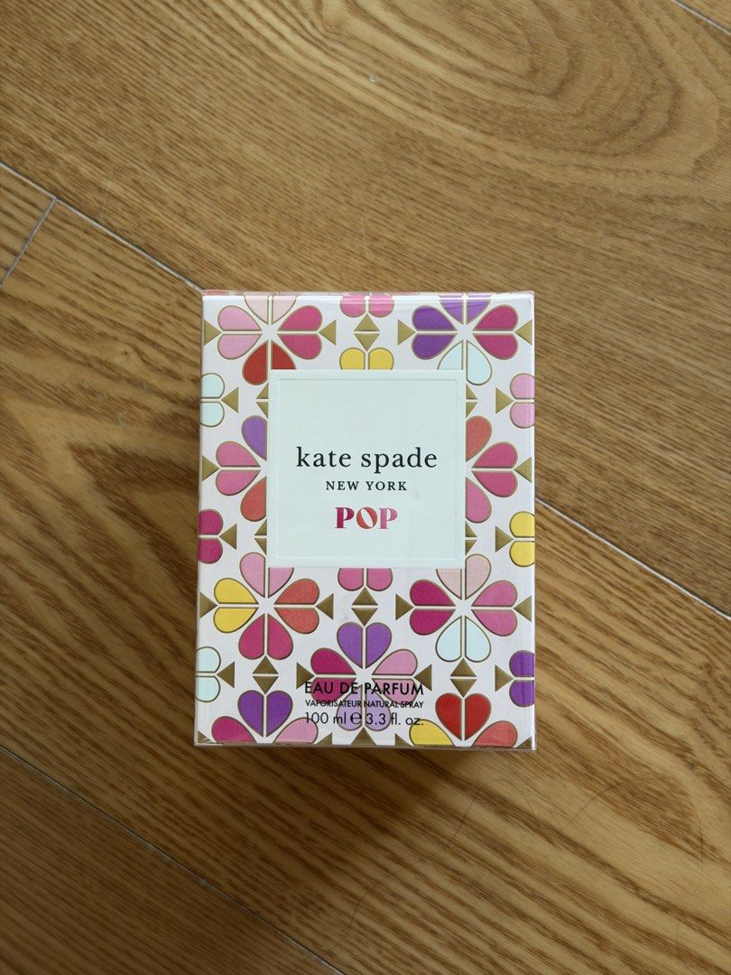 Kate Spade New York Pop Eau de Parfum 100ml (Category: Fragrance & Deodorants) located in Caloocan City. Submitted by hubbababy (Listing ID 1468515930, Image 1). Description: - Brand: Kate Spade New York Pop - Type: Eau de Parfum (EDP) - Size: 100ml - Condition: Brand new, unopened, sealed - 100% authentic and ready to ship.