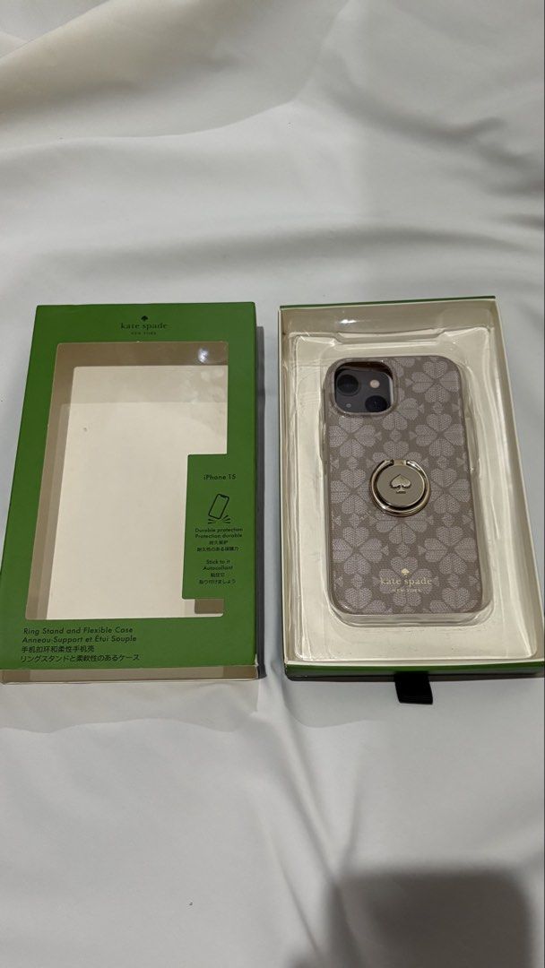 Kate Spade Phone case iPhone 13/14/15 (Category: Cases & Sleeves) located in Tarlac. Submitted by cln.vender (Listing ID 1468510749, Image 2). Description: fitted only authentic .
